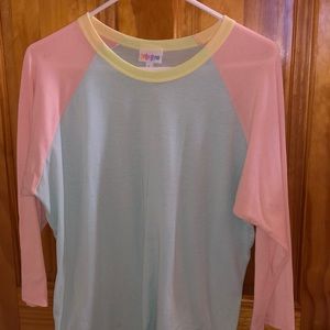 Lularoe Randy pastel shirt